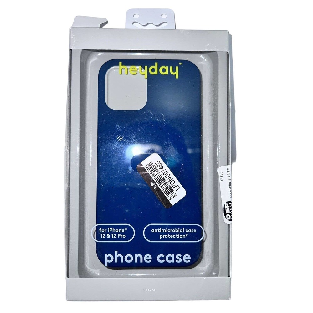 Heyday Apple iPhone 12 and 12 Pro Dark Teal Phone Case Open Box